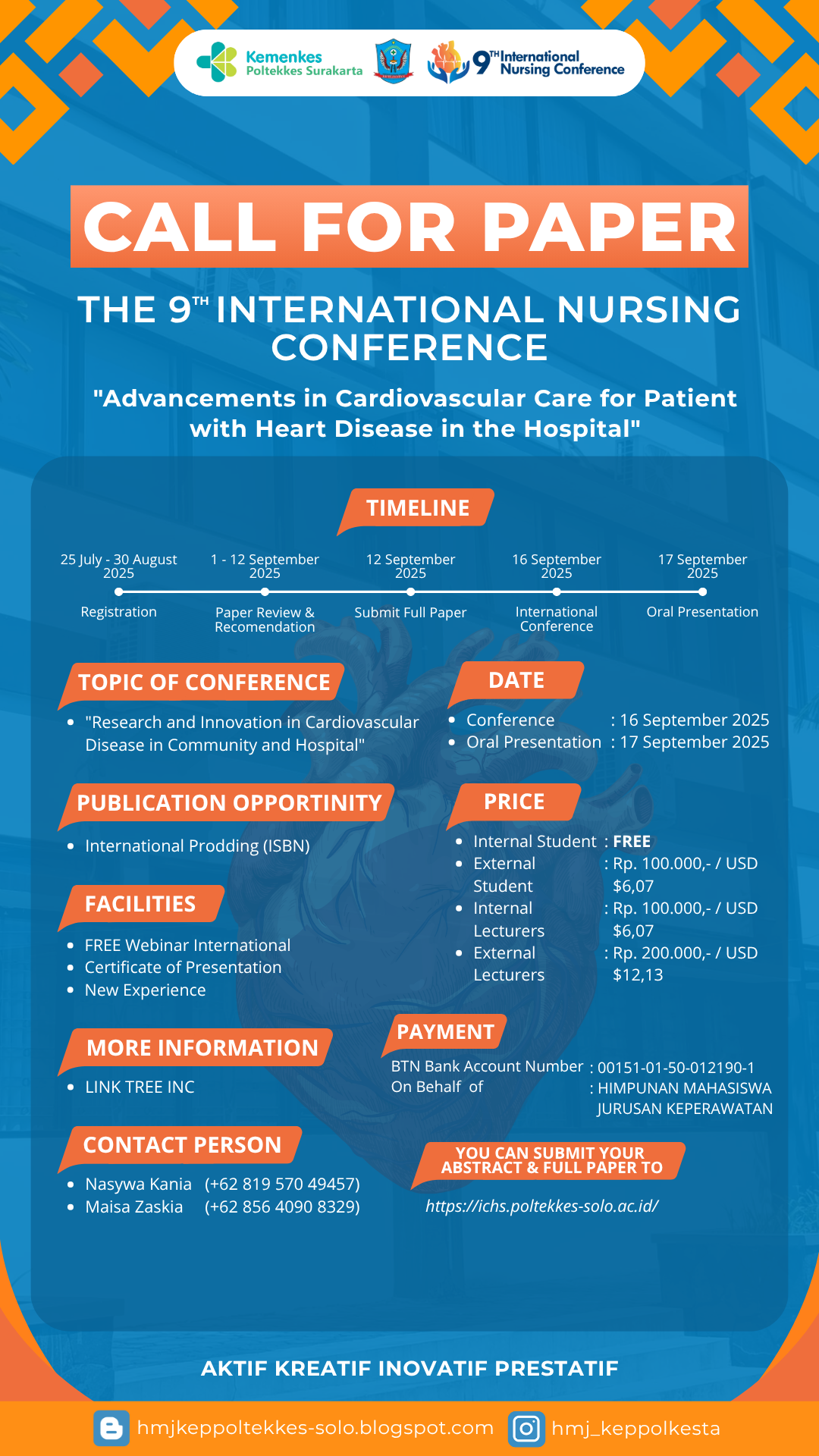 The 9th International Nursing Conference Health Polytechnic of Surakarta